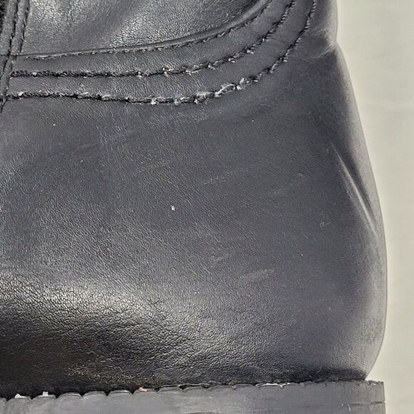 Franco Sarto Vegan L-Charlotte Womens Black Over The Knee Boots 9.5 Equestrian - Picture 9 of 13